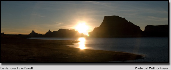 WX station in sunset